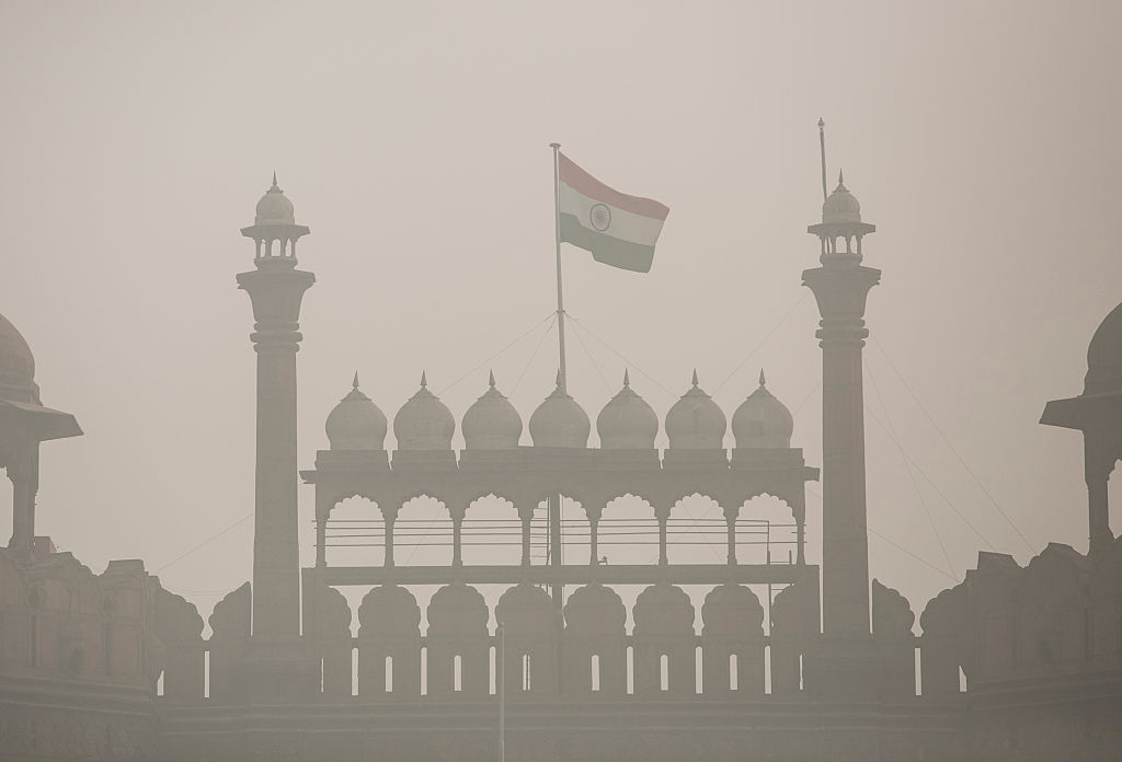foto Nueva Delhi, capital de India contaminacion 7 noviembre
