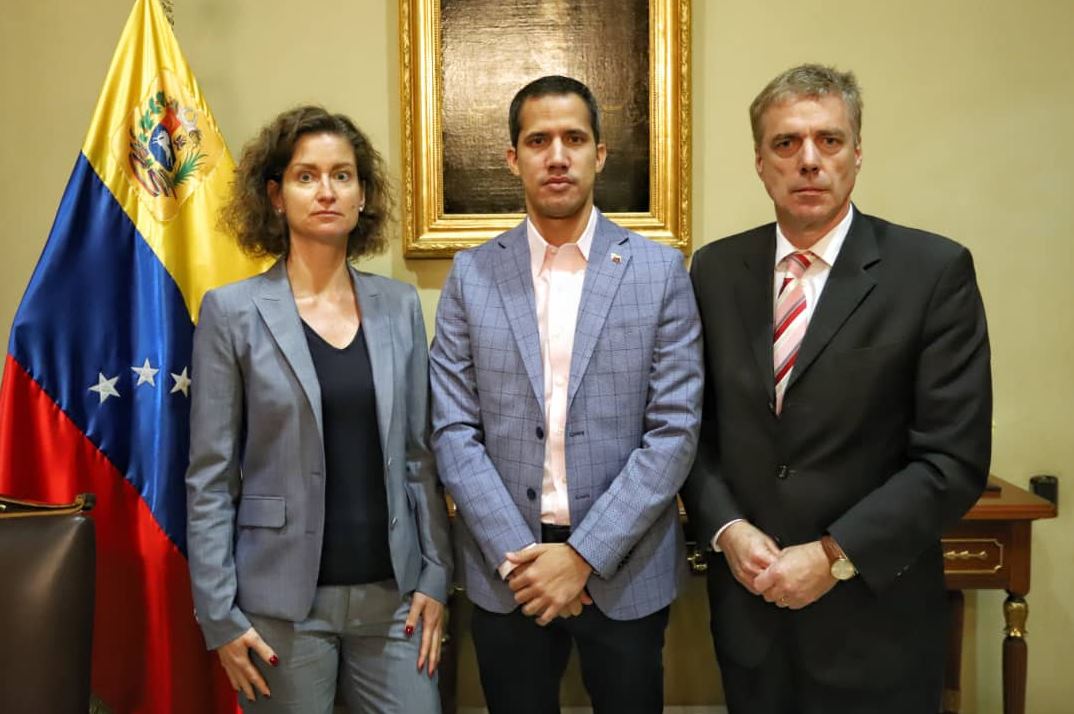 Guaidó se reúne con embajador alemán expulsado de Venezuela por Maduro