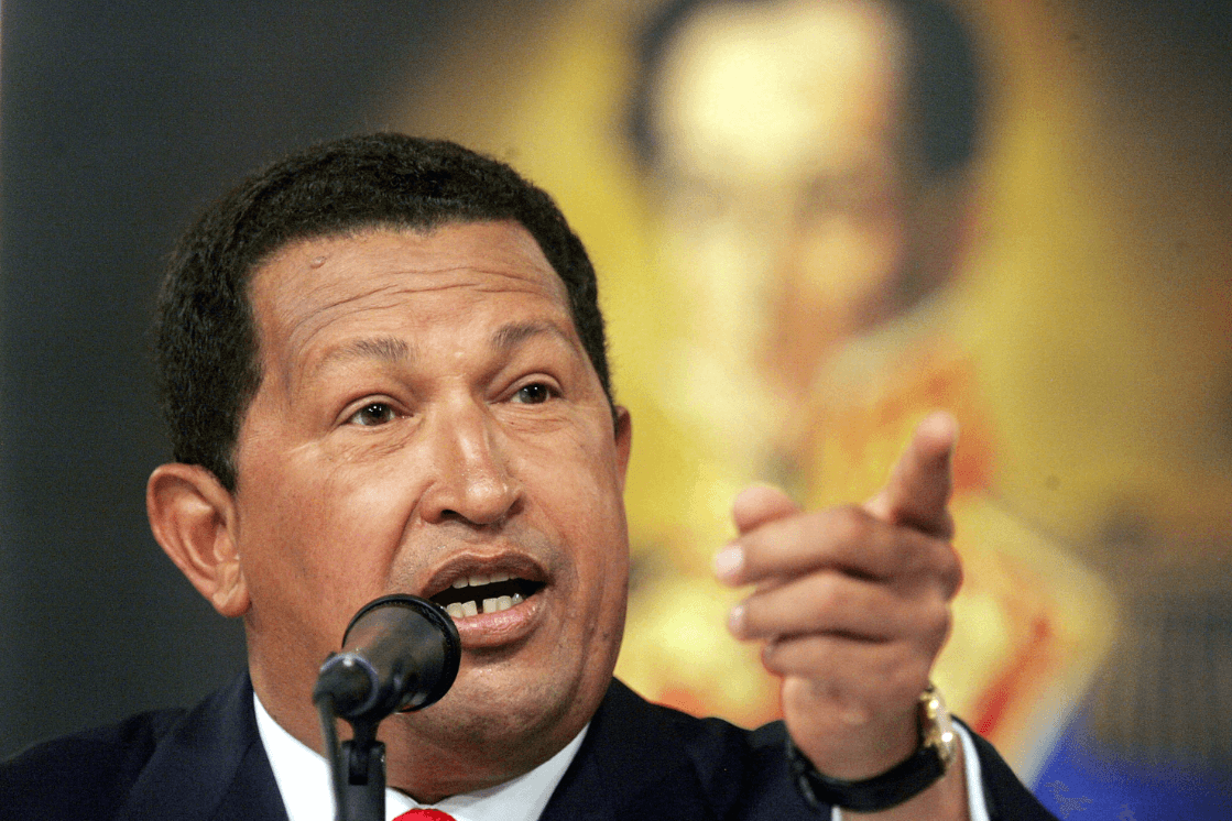 Foto: Hugo Chávez, presidente de Venezuela, fallecido en marzo de 2013, 30 de noviembre de 2006, Caracas 