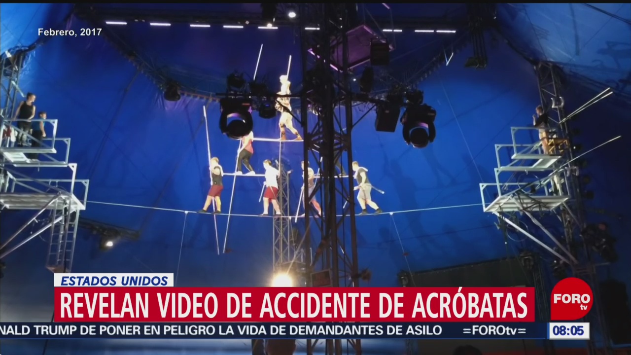 FOTO:Impactante accidente en un circo de Estados Unidos, 23 Marzo 2019