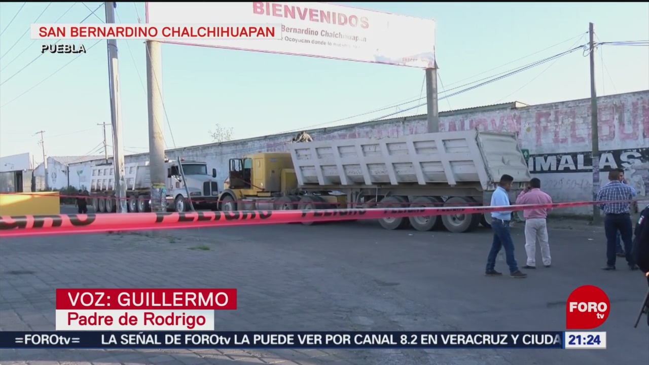 Foto: Pelea Tránsito Termina Muerte Niño 3 Años Puebla 13 de Marzo 2019