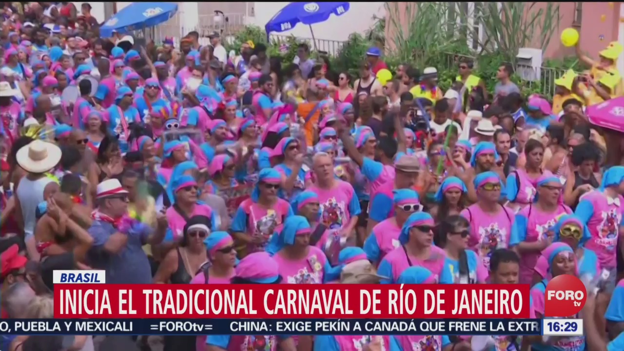 FOTO: Inicia el tradicional carnaval de Río de Janeiro, 2 marzo 2019