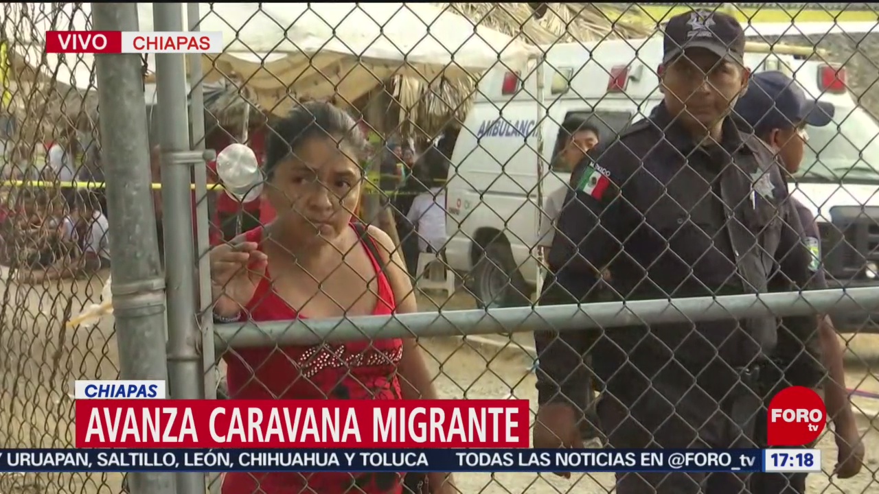 Foto: INM Módulo Mapastepec Atender Caravana Migrante 29 de Marzo 2019