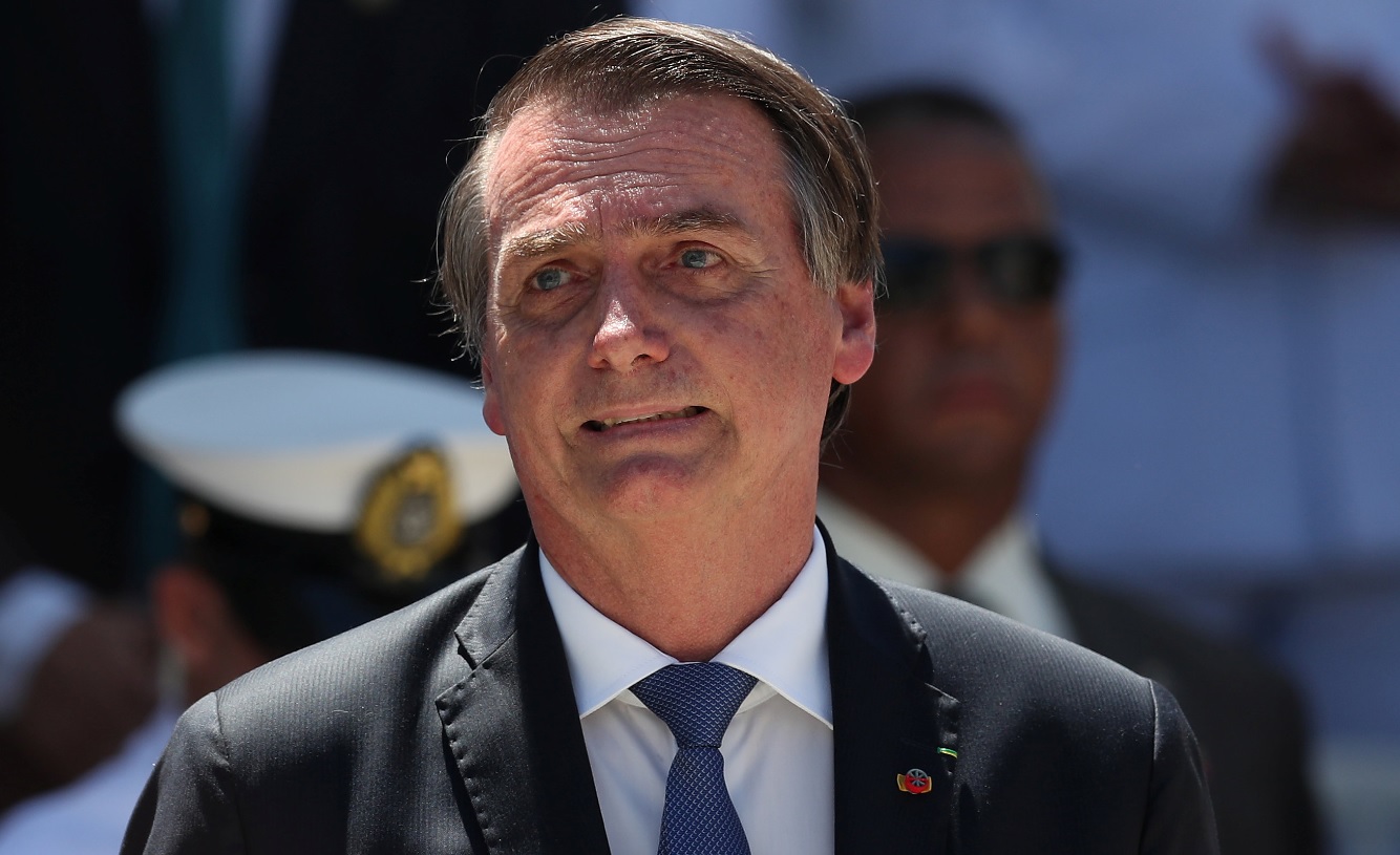 Foto: El presidente de Brasil, Jair Bolsonaro, asiste a una ceremonia en Río de Janeiro, marzo 9 de 2019 (Reuters)