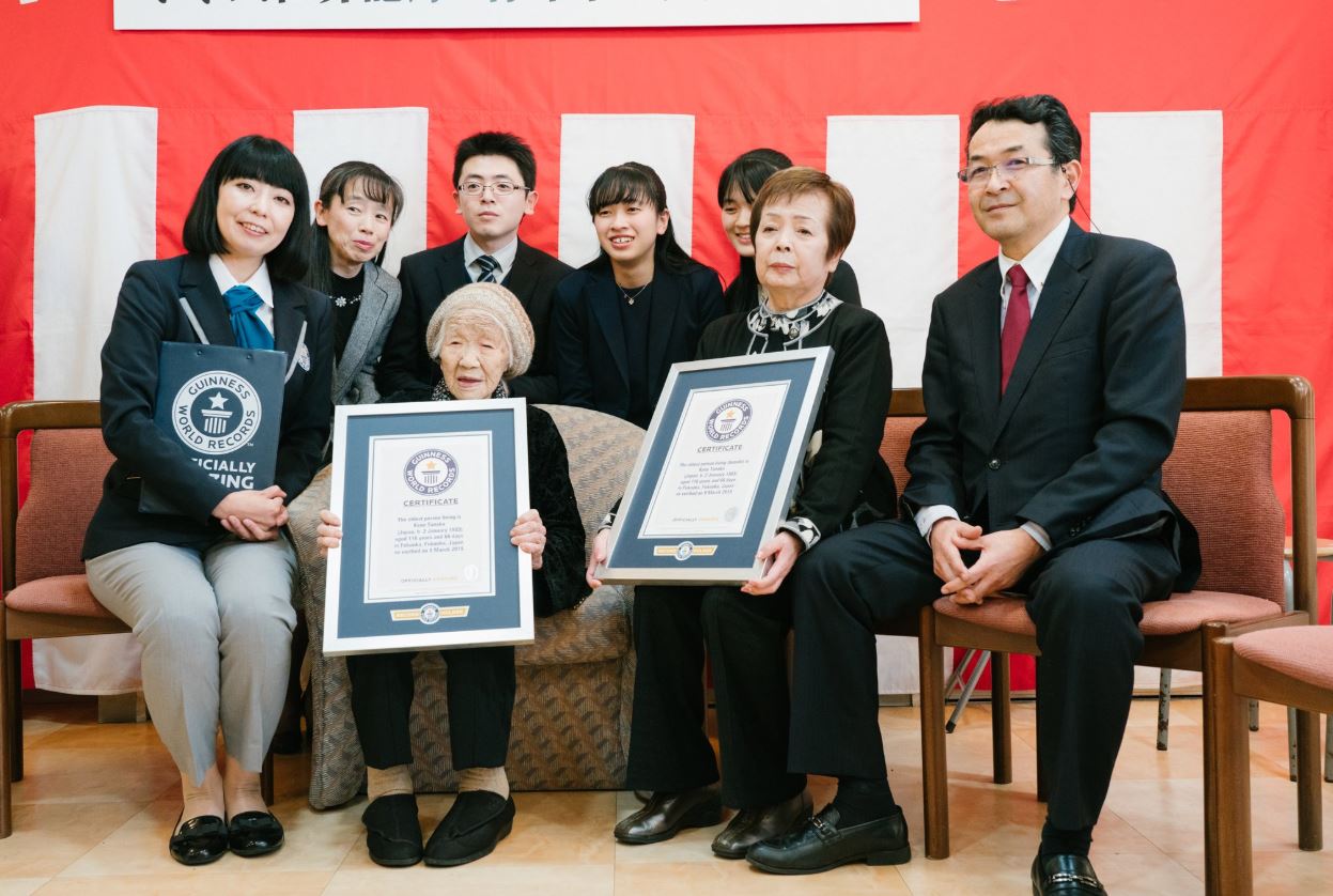 japonesa de 116 años la persona mas longeva del mundo