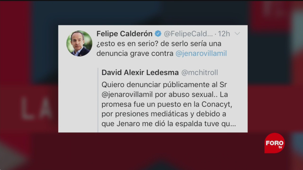 Foto: Jenaro Villamil Felipe Calderón Fake News 4 de Marzo 2019