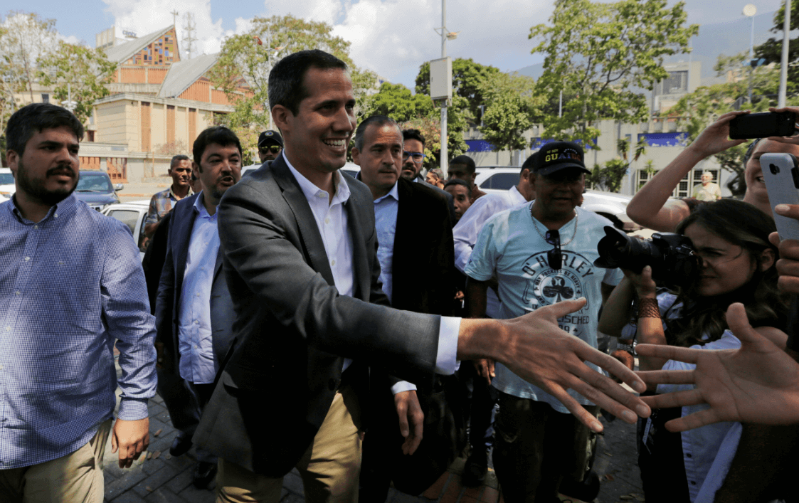 Guaidó anuncia un paro escalonado en Venezuela