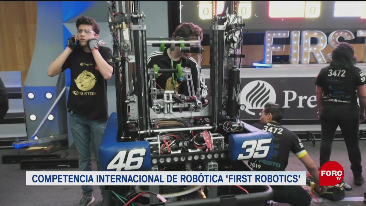 FOTO: La competencia de robótica para adolescentes de FIRST, 31 Marzo 2019