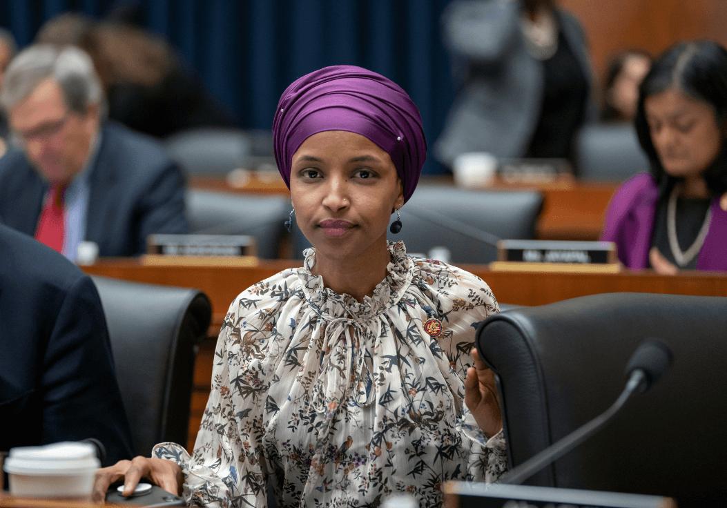 Foto: Ilhan Omar, legisladora musulmana del Congreso de Estados Unidos, 6 de marzo de 2019