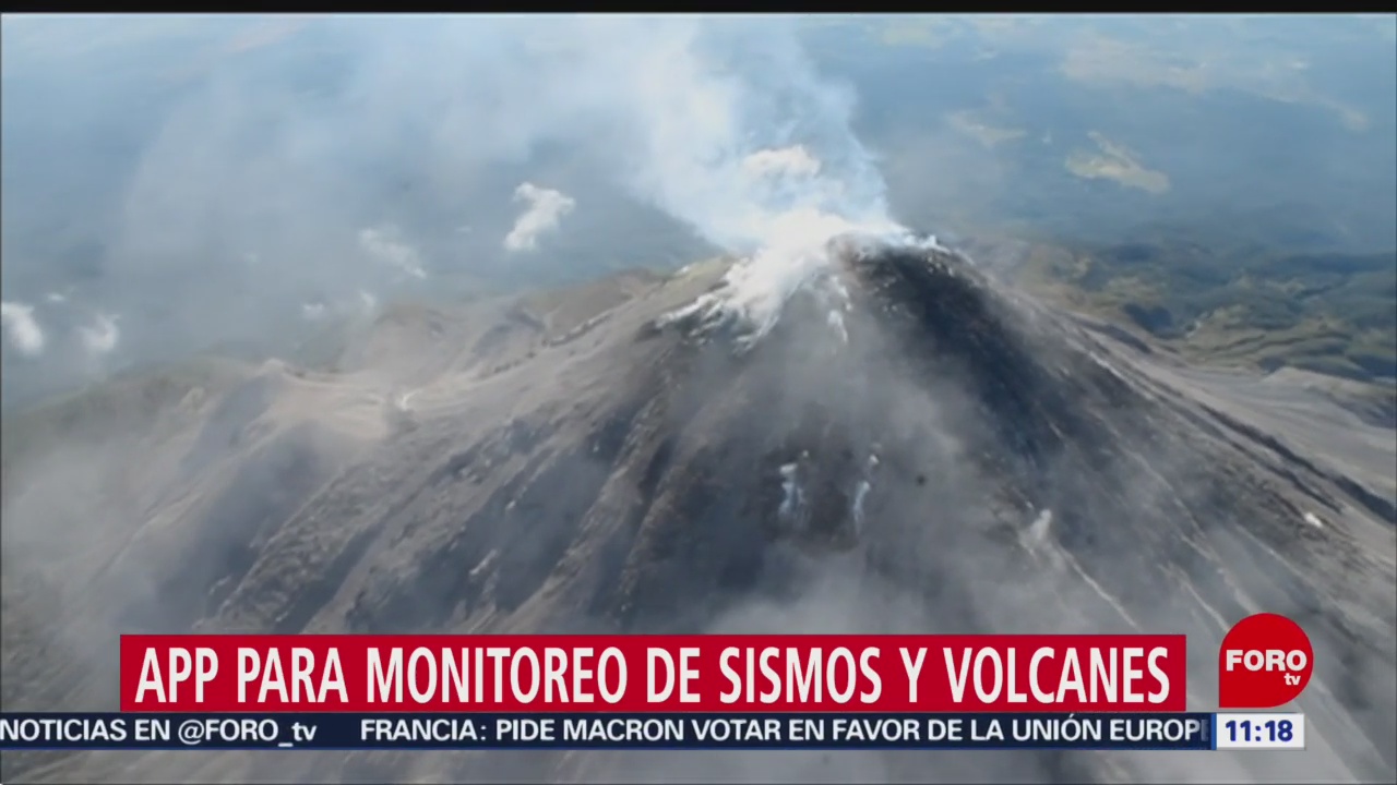 Lanza UNAM app para monitorear sismos y volcanes