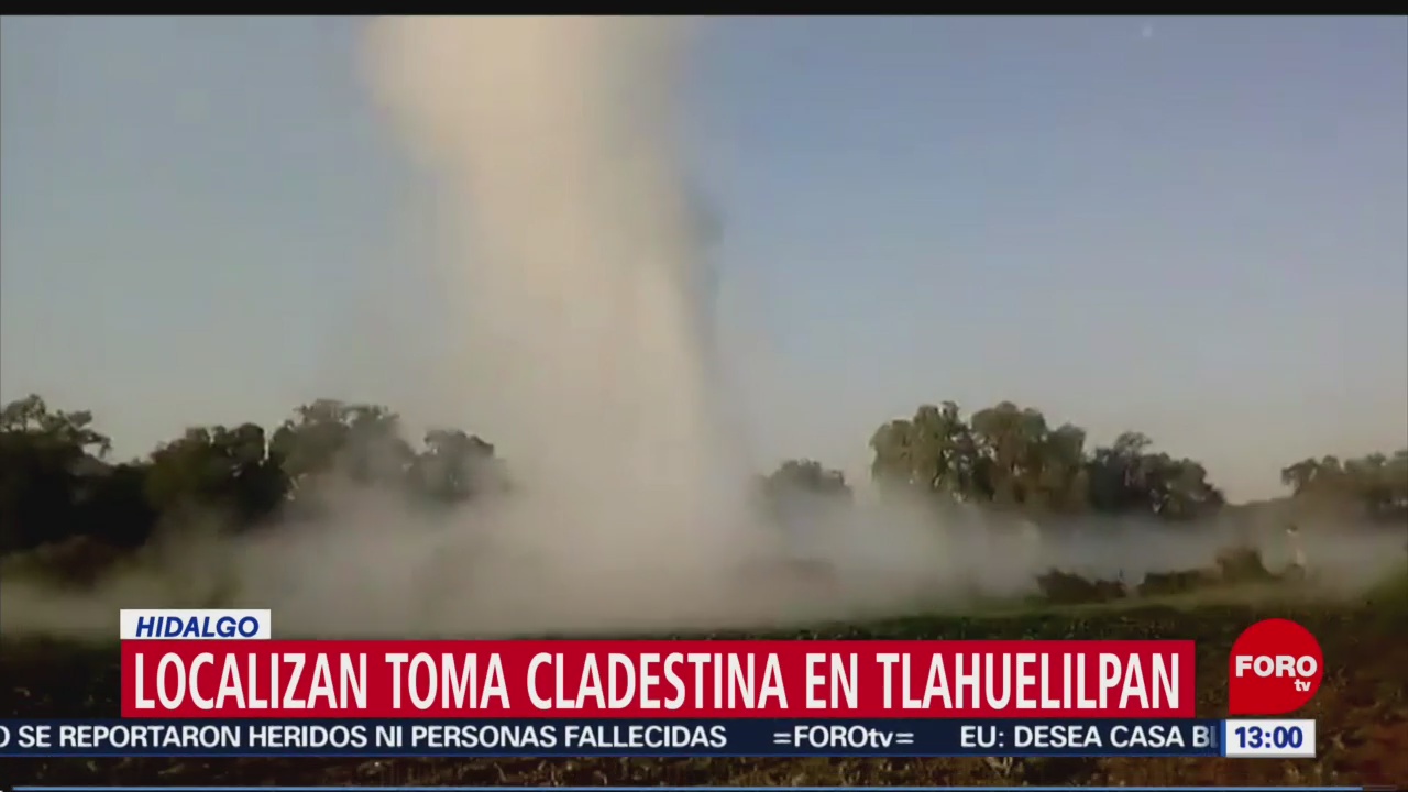 FOTO:Localizan toma clandestina en Tlahuelilpan, Hidalgo, 24 Marzo 2019