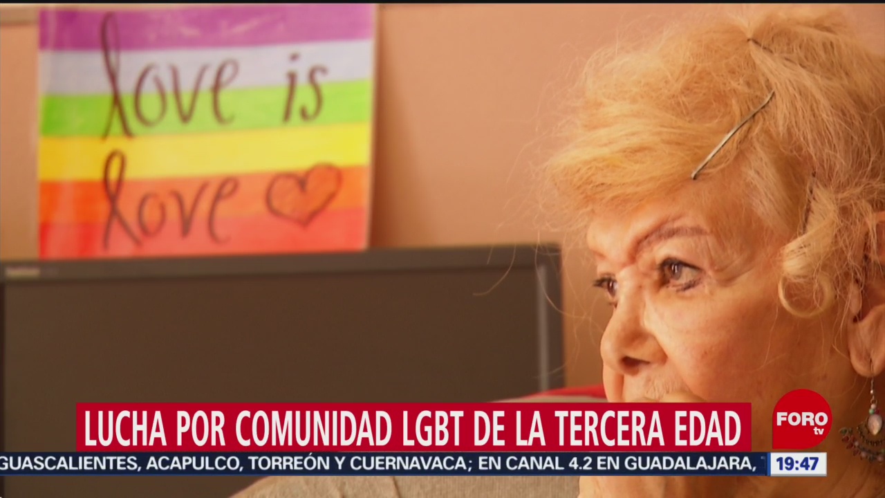 Foto: Lucha Comunidad LGBT Tercera Edad 21 de Marzo 2019