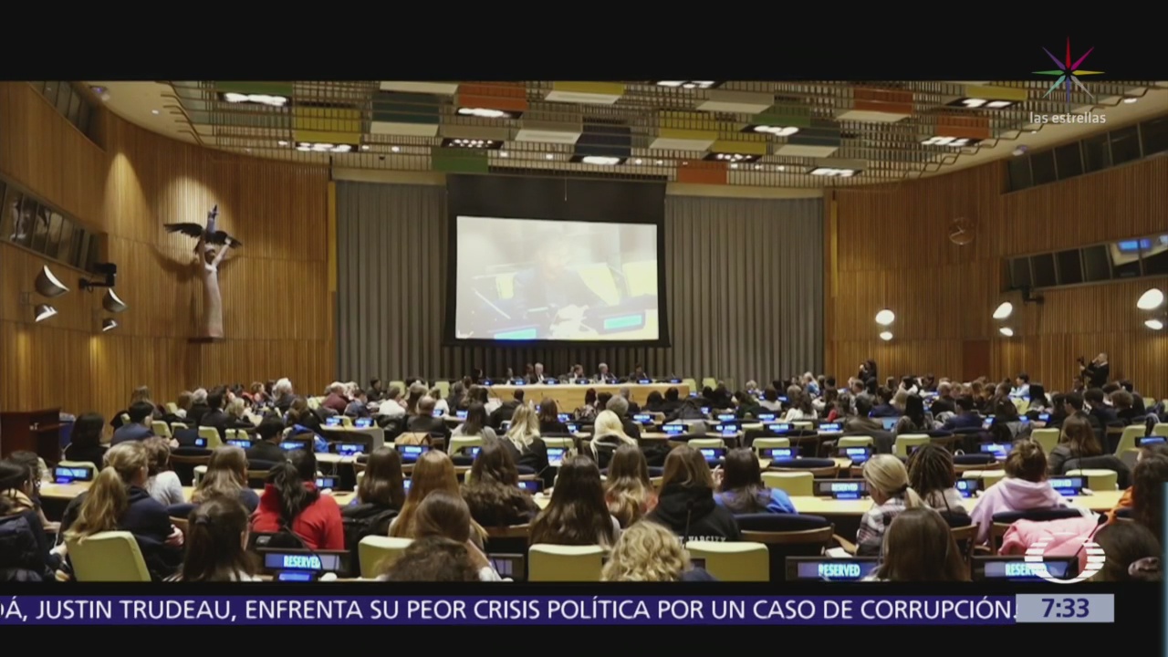 'Mar de Sombras' fue presentado ante la ONU