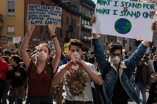 Foto: Miles de jóvenes marchan en todo el mundo contra el cambio climático, 15 marzo 2019