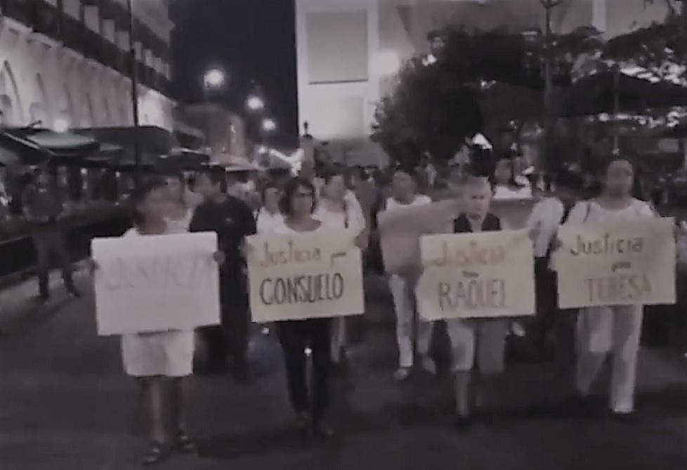 Marchan y piden justicia para víctimas de ‘mataviejitas’ en Colima