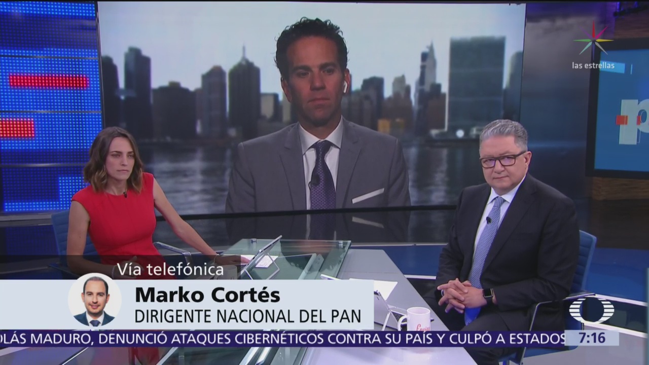 Marko Cortés evalúa cien días de AMLO como presidente