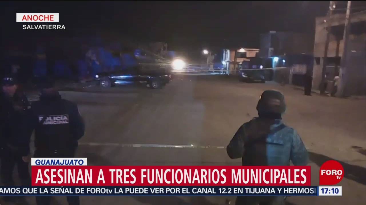 Foto: Matan a funcionarios municipales en Salvatierra, Guanajuato