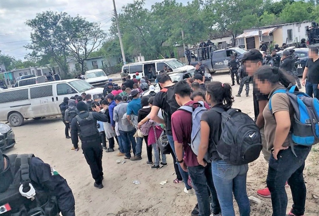 Interceptan a 107 migrantes en Reynosa, Tamaulipas