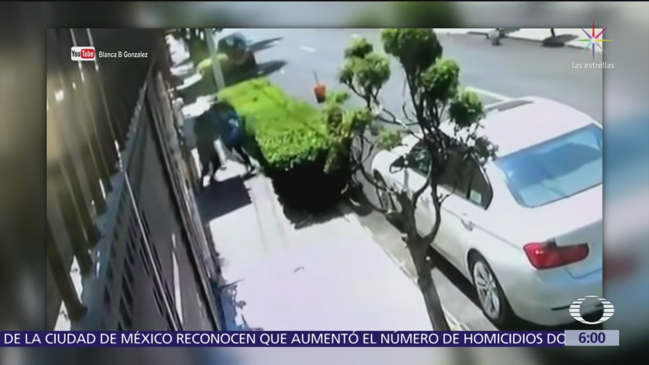 Mujer frustra asalto en calles de la alcaldía Azcapotzalco