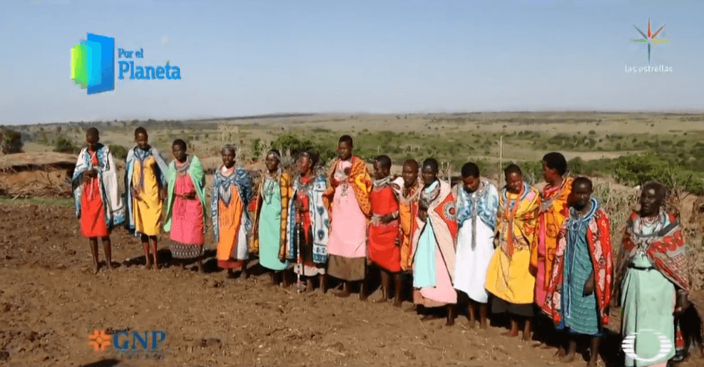 Foto: Mujeres de la comunidad Masái, febrero de 2019, Kenia, África 