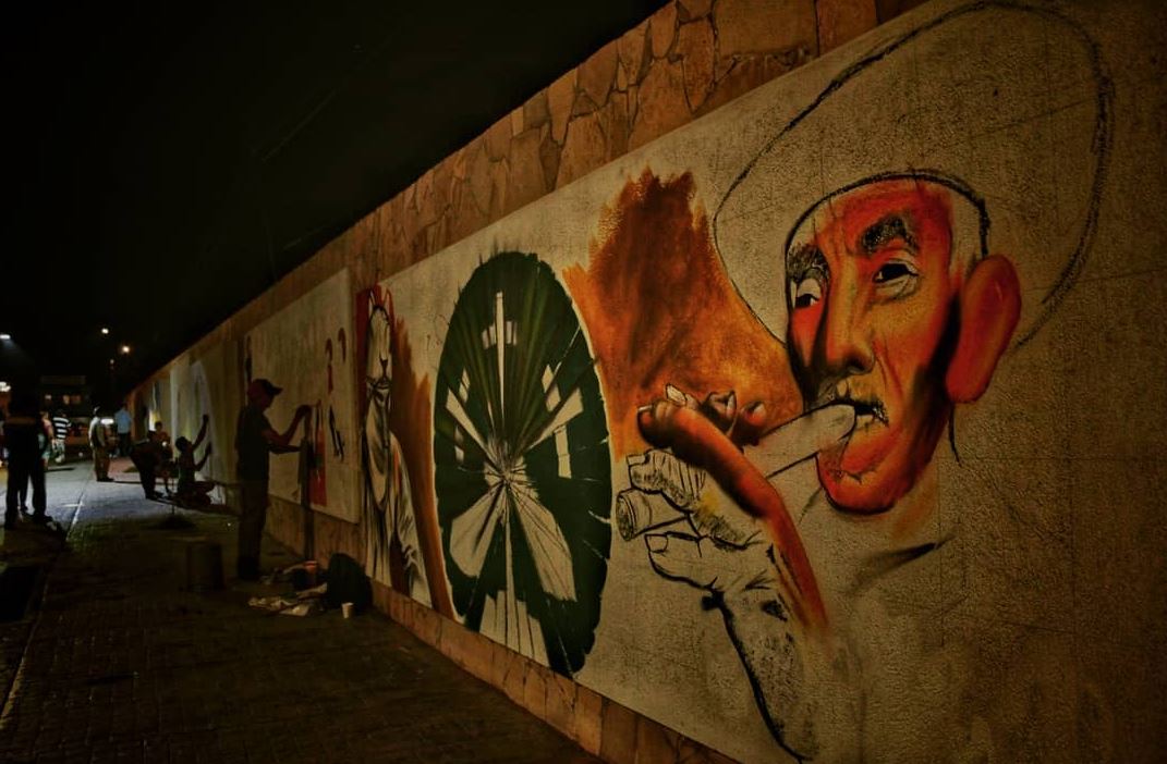 Foto. En las calles de Suchiapa se podrán ver murales que reflejan la cultura del pueblo Zoque, 9 marzo 2019