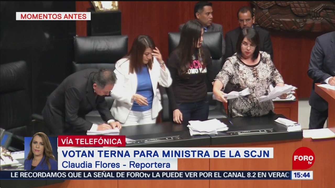 Foto: No logran consenso en primera ronda de votación para ministra de la SCJN