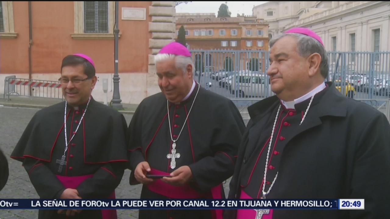 Foto: Obispos Mexicanos Papa Francisco Vaticano 1 de Marzo 2019