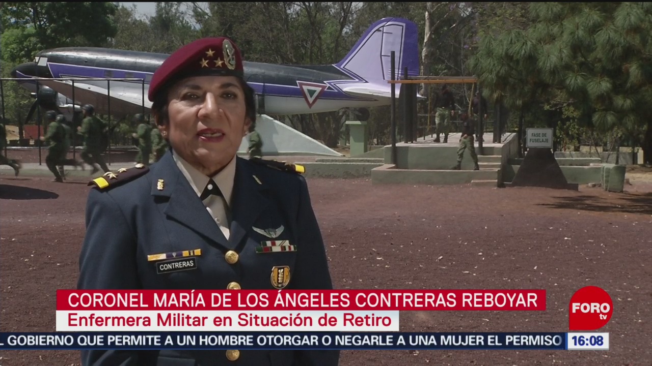 FOTO: Primera mujer paracaidista en el Ejército Mexicano, 8 MARZO 2019