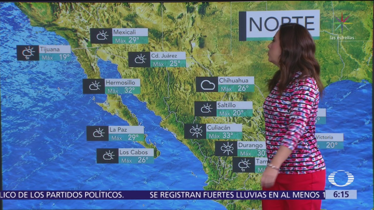 Pronostican tormentas y ambiente frío en gran parte de México
