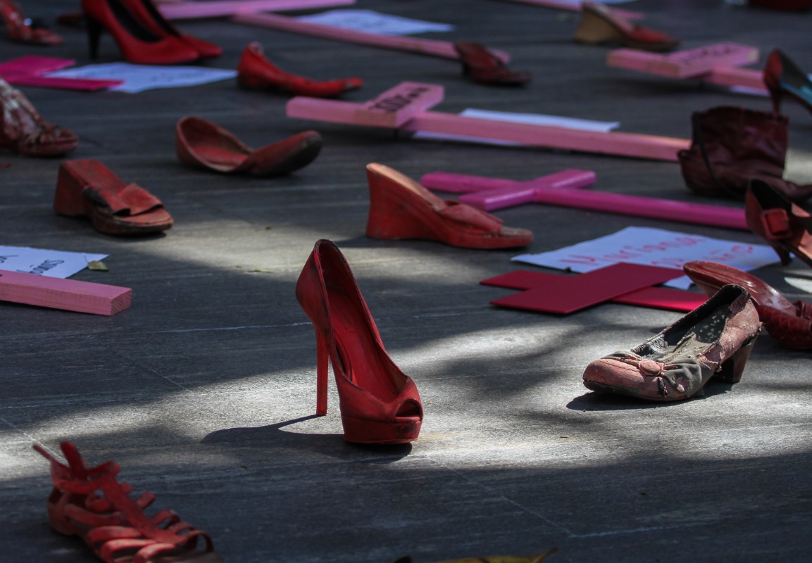 Foto: Protesta de mujeres y madres víctimas cuyas hijas fueron víctimas de feminicidio en México, marzo 5 de 2019 (Cuartoscuro)