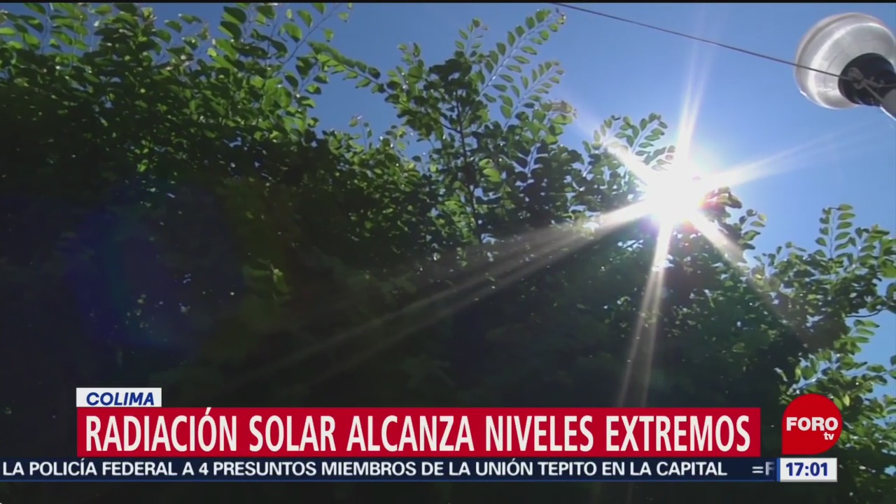 FOTO: Radiación solar alcanza niveles altos en Colima, 2 marzo 2019