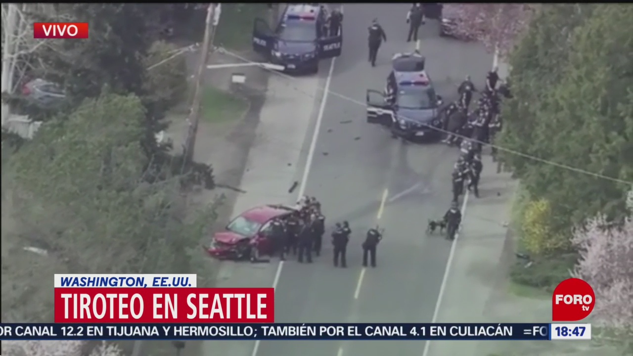Foto: Reportan tiroteo en Seattle, EEUU