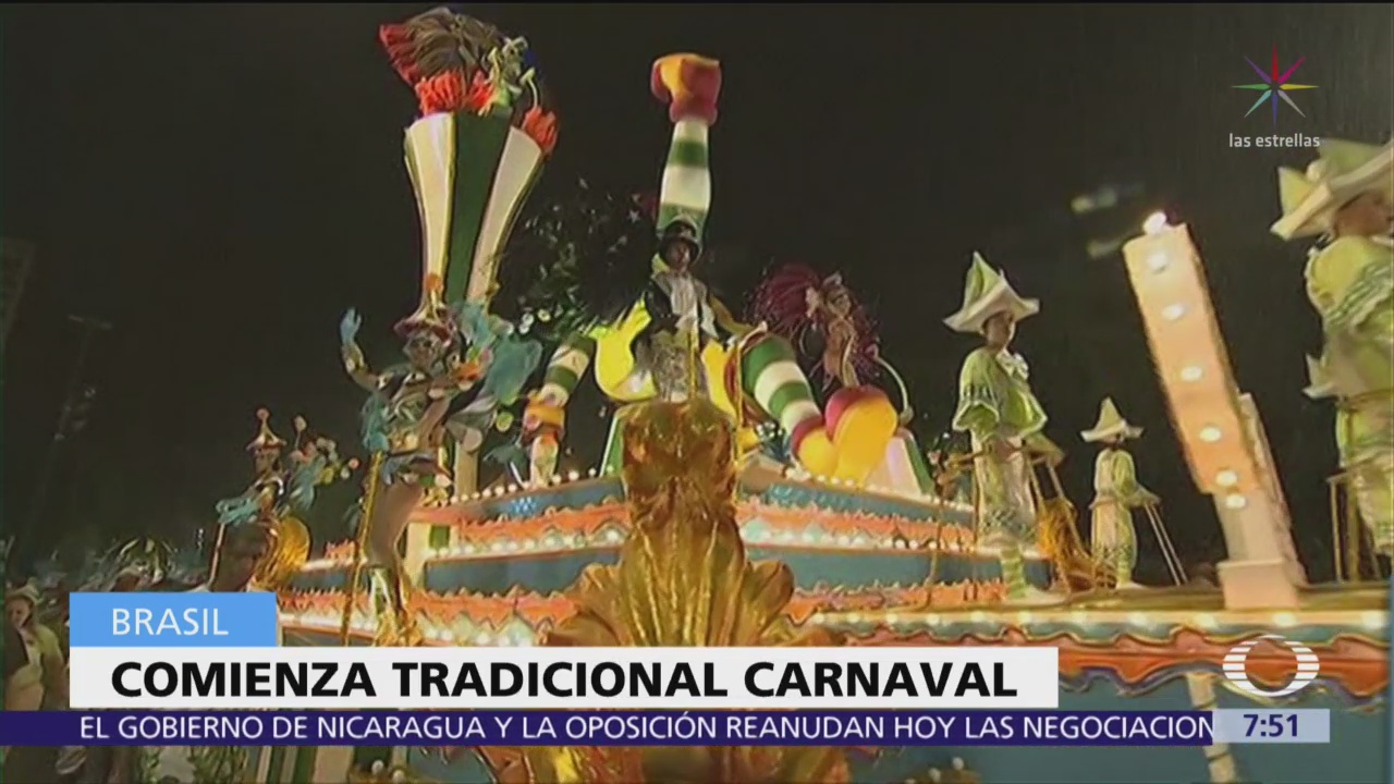 Río de Janeiro arranca su tradicional carnaval