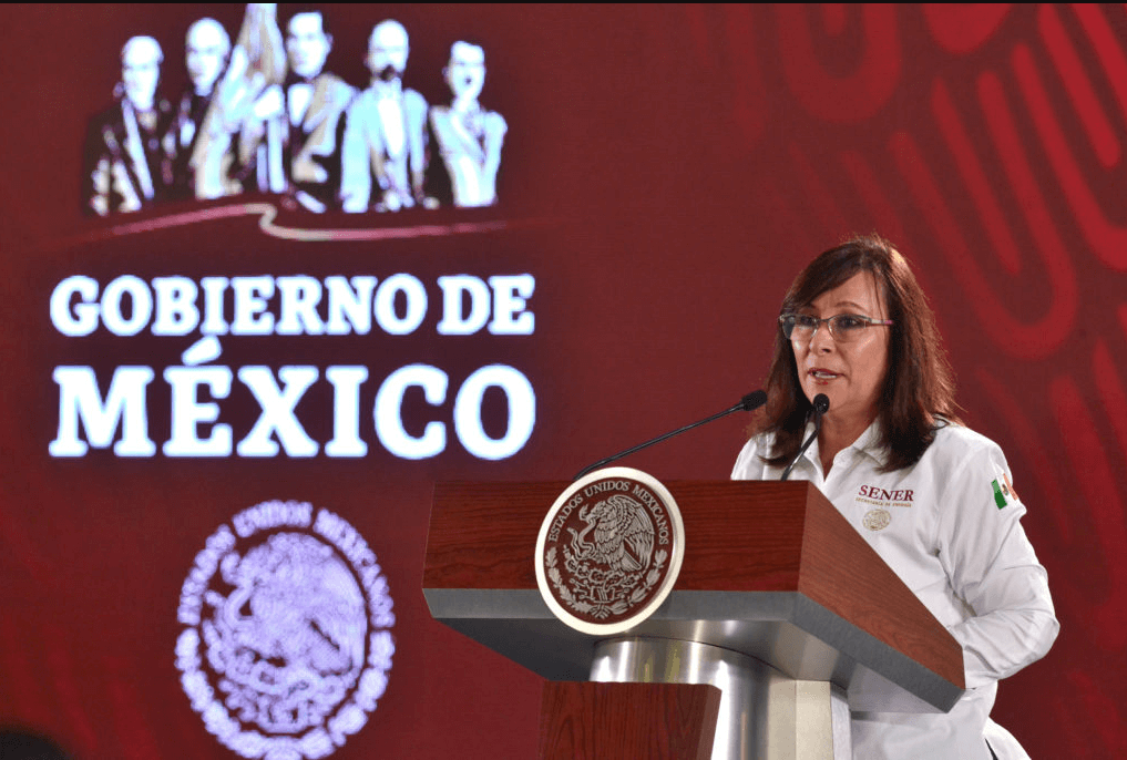Foto: Rocío Nahle, secretaria de Energía, 18 de marzo de 2019, México