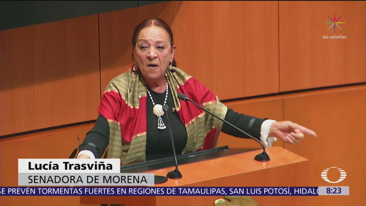 Senadora de Morena llama ‘sátrapas y ratas a senadores en discusión
