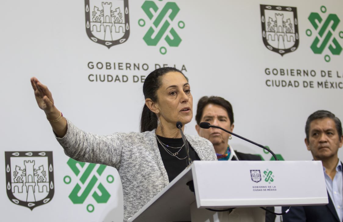 Foto: La Jefa de Gobierno, Claudia Sheinbaum, anuncia que se revisará el programa Hoy No Circula, el 2 de marzo de 2019 (Cuartoscuro)