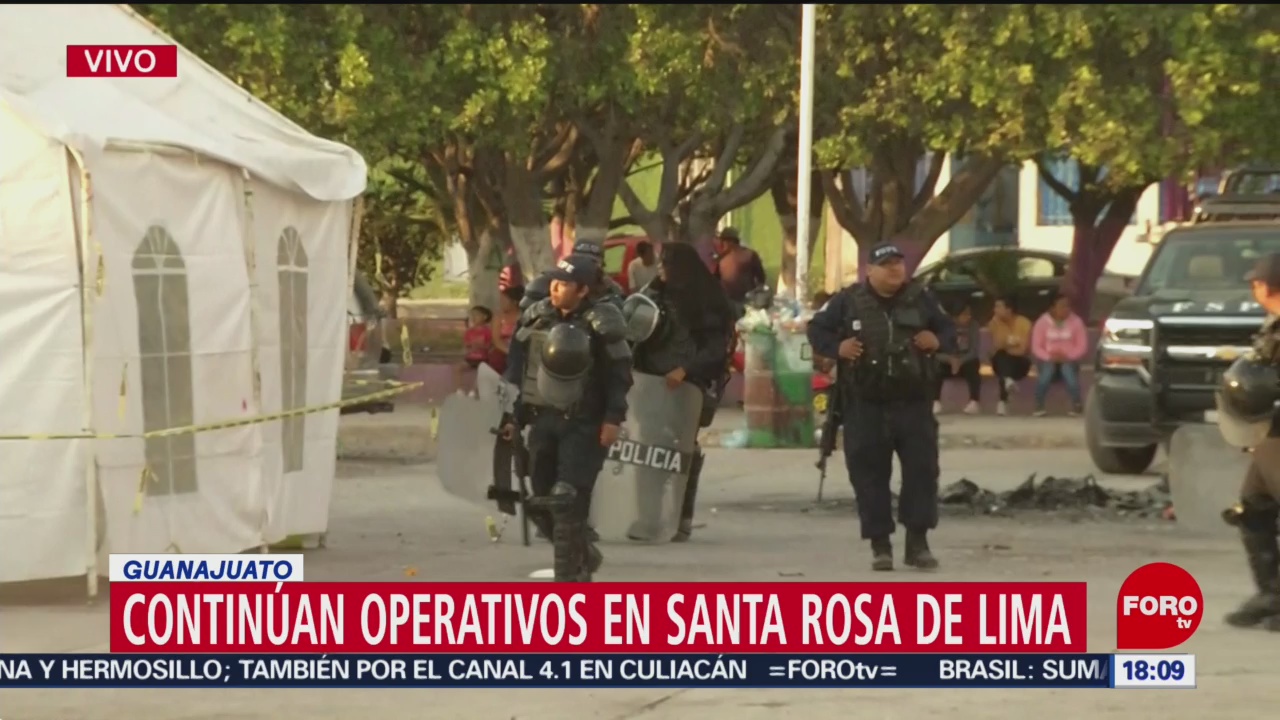 Siguen operativos en Guanajuato contra huachicoleros