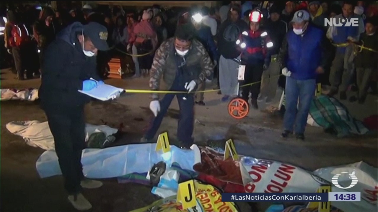Foto: Suman 18 muertos por accidente carretero en Guatemala