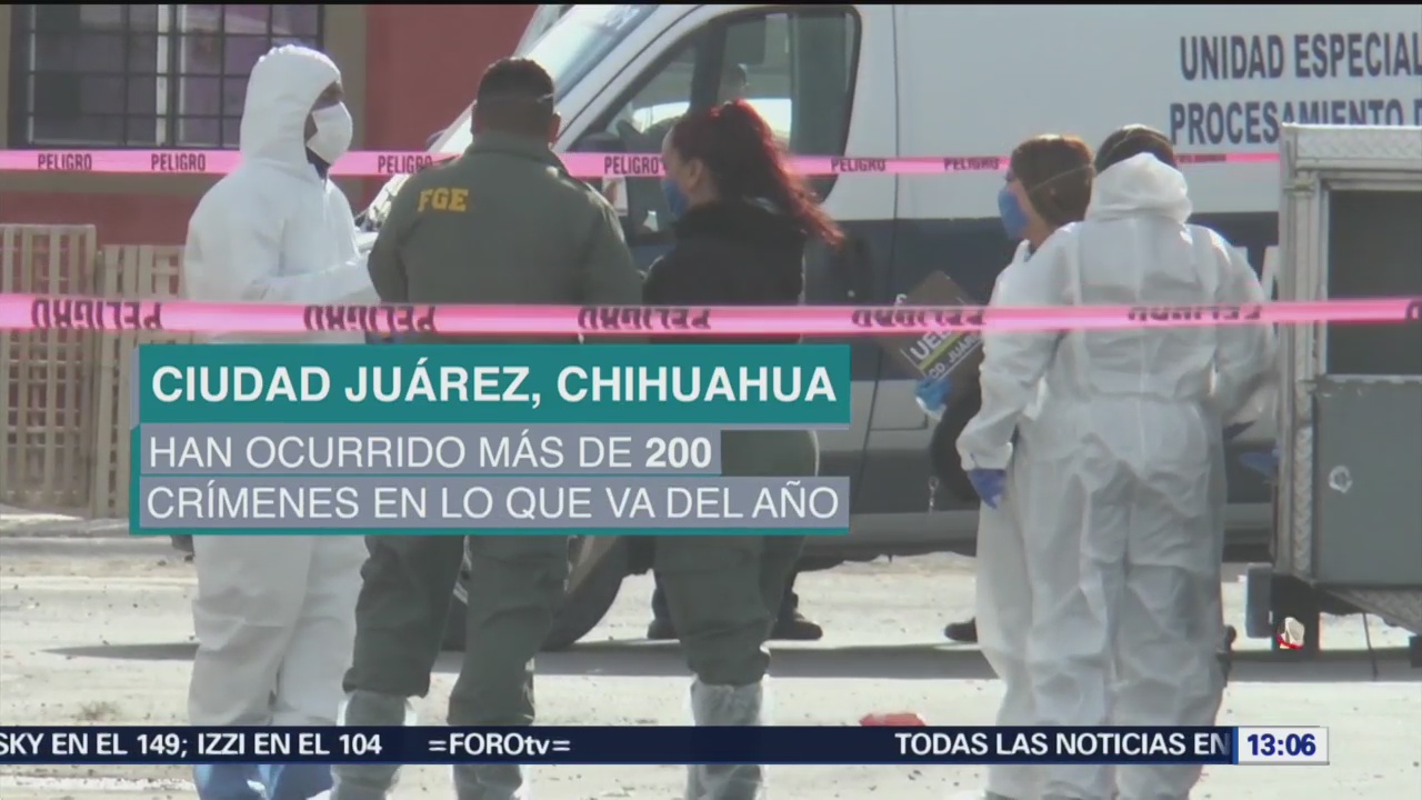 Foto: Tres homicidios diarios en Ciudad Juárez, Chihuahua