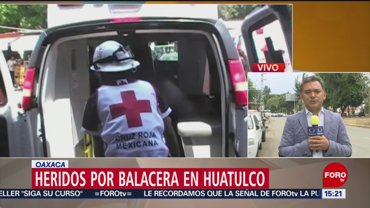 FOTO:Una balacera en Huatulco causa 7 heridos, 23 Marzo 2019