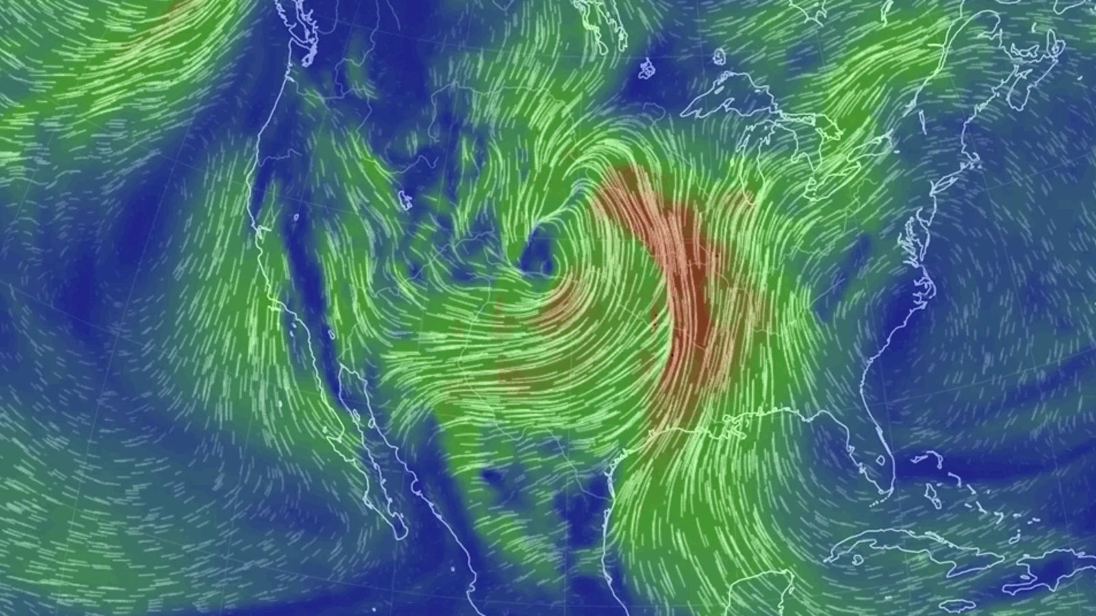 Un 'ciclón bomba' está por golpear el centro de Estados Unidos