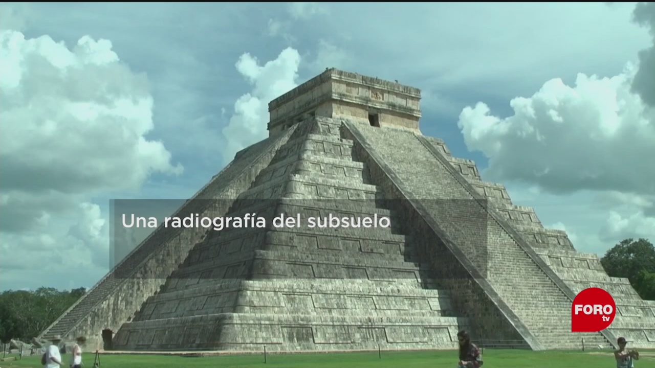 FOTO: UNAM realiza radiografía del subsuelo de Chichén Itzá, 9 marzo 2019