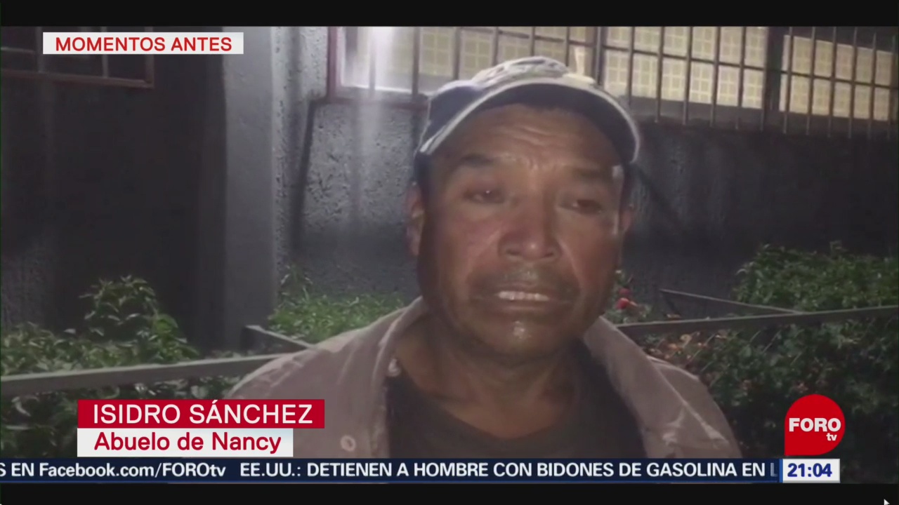 FOTO: Abuelo de Nancy Tirzo reitera que no procederán legalmente, 18 ABRIL 2019