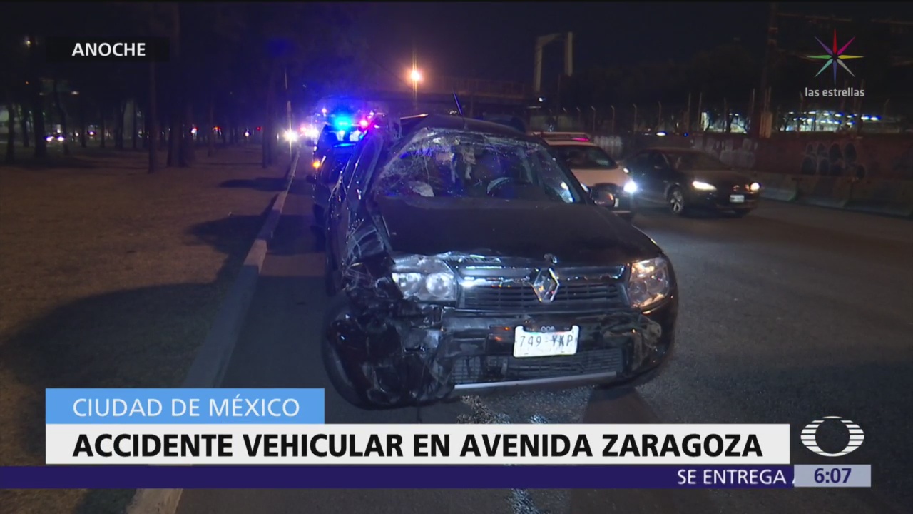Accidente vehicular en calzada Zaragoza deja siete lesionados