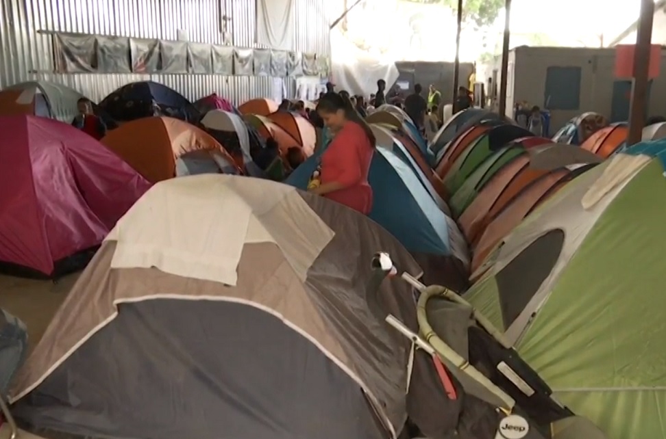 Albergues para migrantes en Tijuana, a su máxima capacidad; ya no caben