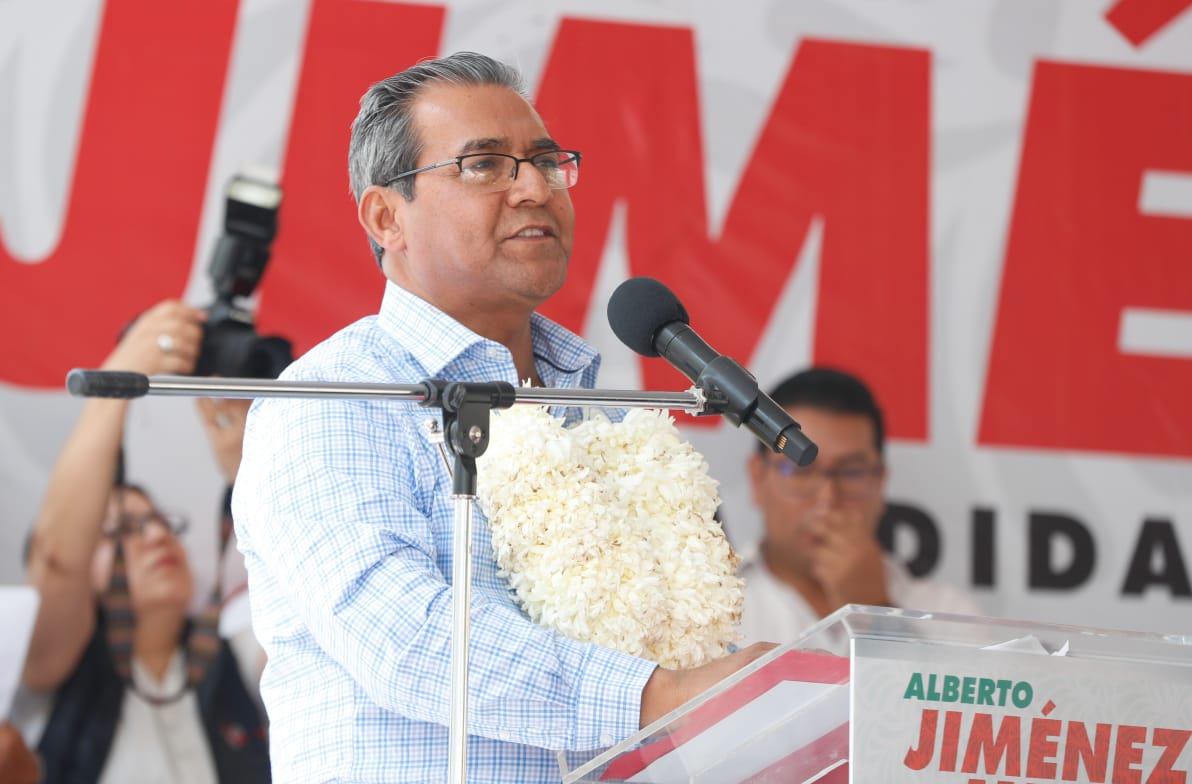 Foto: 'No todos somos corruptos', dice Alberto Jiménez en Puebla 1 abril 2019
