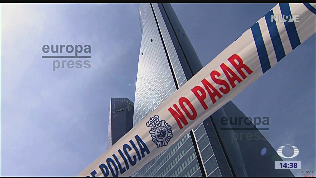 Foto: Amenaza de bomba en rascacielos de Madrid