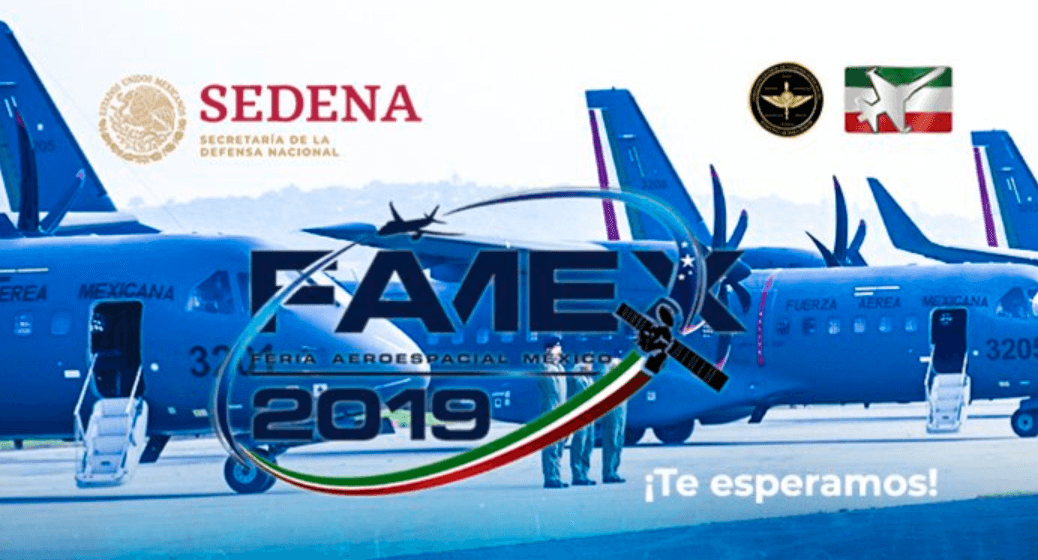 IMAGEN AMLO inaugura Feria Aeroespacial México FAMEX 201 (Sedena)