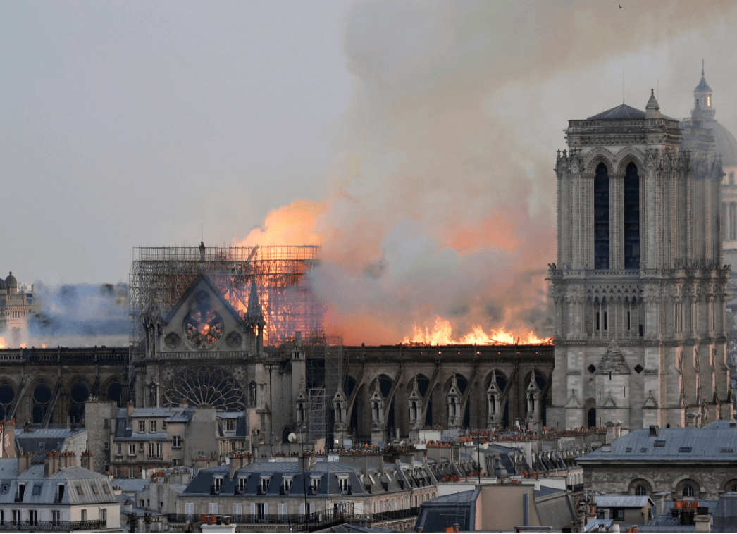 Foto: Incendio en Notre Dame, en París, 15 de abril de 2019, París, Francia