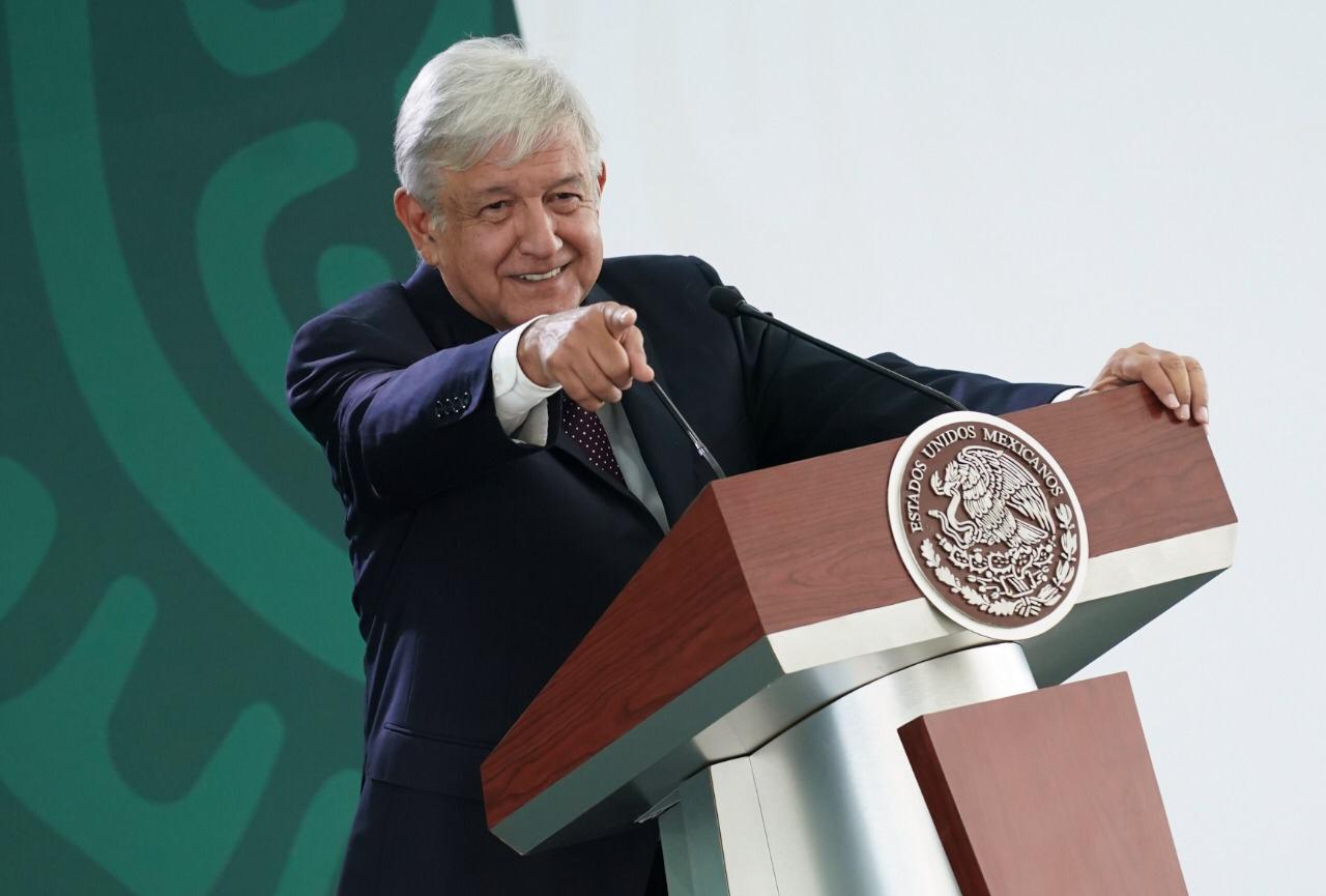 Foto: El presidente de México, Andrés Manuel López Obrador, en su conferencia de prensa matutina celebrada en Jalisco, 5 abril 2019